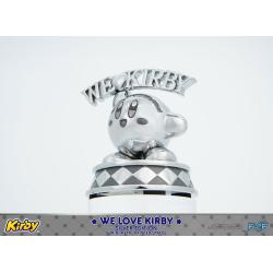 Kirby Estatua DieCast We Love Kirby Silver Edition 10 cm  First 4 Figures 