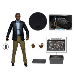 DC Multiverse Vehículo Tumbler with Lucuis Fox (The Dark Knight) (Gold Label) McFarlane Toys 