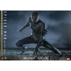Spider-Man 3 Movie Masterpiece Action Figure 1/6 Spider-Man (Black Suit) (Deluxe Version) 30 cm