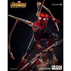 Vengadores Infinity War Estatua Legacy Replica 1/4 Iron Spider-Man 64 cm