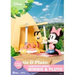 Disney D-Stage Campsite Series PVC Diorama Mini & Pluto Special Edition 10 cm BEAST KINGDOM