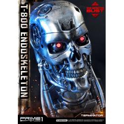 Terminator Busto High Definition 1/2 T-800 Endoskeleton Head 22 cm