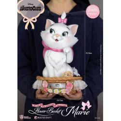 Los Aristogatos Estatua Master Craft Flower Basket Marie 32 cm Beast Kingdom Toys 