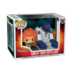 Thundercats POP! Town Vinyl Figura Lion-O with Cat\'s Lair 9 cm FUNKO