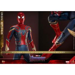 Vengadores: Endgame Movie Masterpiece Figura 1/6 Iron Spider 28 cm HOT TOYS SPIDERMAN