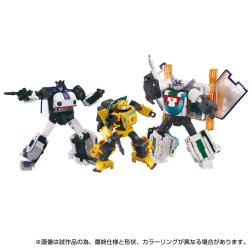 Transformers Dramatic Capture Series Pack de 3 Figuras Cybertron Chase Takara Tomy