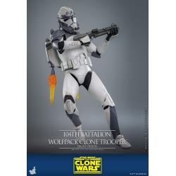 Star Wars The Clone Wars Figura 1/6 104th Battalion Wolfpack Clone Trooper Deluxe Version 30 cm Hot Toys 