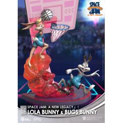Space Jam: A New Legacy D-Stage PVC Diorama Lola Bunny & Bugs Bunny New Version 15 cm