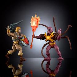 Masters of the Universe x Stranger Things Origins Pack de 2 Figuras He-Man & Vecna 14 cm  Mattel