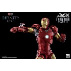 Infinity Saga Figura 1/12 DLX Iron Man Mark 3 17 cm ThreeZero 