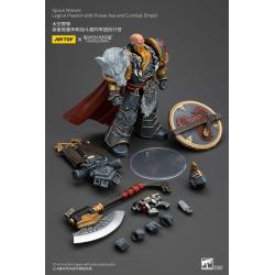 Warhammer The Horus Heresy Figura 1/18 Space Wolves Legion Praetor with Power Axe and Combat Shield 12 cm  Joy Toy 