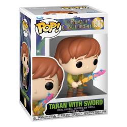 Taron y el caldero mágico Figura POP! Disney Vinyl Taran w/Sword 9 cm FUNKO