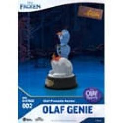 Frozen: El reino del hielo Estatua PVC Mini Diorama Stage Olaf Presents Olaf Genie 12 cm Beast Kingdom Toys