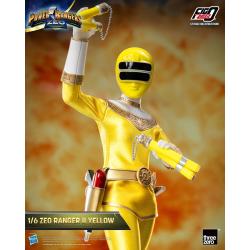 Power Rangers Zeo Figura FigZero 1/6 Ranger II Yellow 30 cm  ThreeZero