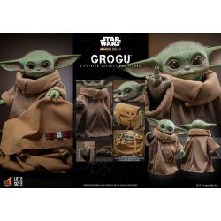 Star Wars: The Mandalorian Figura tamaño real Life-Size Masterpiece Grogu 37 cm HOT TOYS