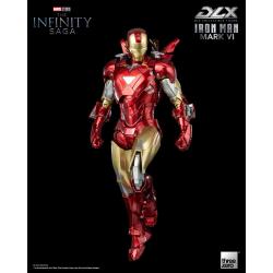 Infinity Saga Figura 1/12 DLX Iron Man Mark 6 17 cm