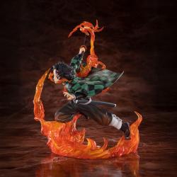 FIGURA TANJIRO KAMADO KYOJURO RENGOKU'S SWORD GUARD VERSION 19,5 CM DEMON SLAYER KIMETSU NO YAIBA FIGUARTS ZERO TAMASHII NATIONS