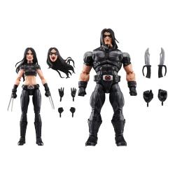 X-Force Marvel Legends Pack de 2 Figuras X-23 & Warpath 15 cm HASBRO