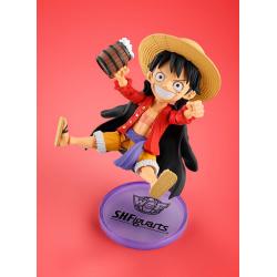 One Piece Figura World Collactable Figures x S.H. Figuarts Monkey D. Luffey 8 cm TAMASHII NATIONS