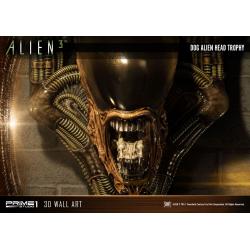 Alien 3 3D Wall Art Dog Alien Open Mouth Version 58 cm