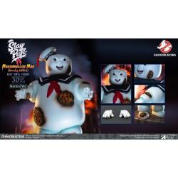 Marshmallow CAZAFANTASMAS Estatua Soft Vinyl Stay Puft  Man Burnign Edition NORMAL Version 30 cm STAR ACE TOYS