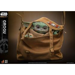 Star Wars: The Mandalorian Figura tamaño real Life-Size Masterpiece Grogu 37 cm HOT TOYS