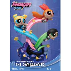 The Powerpuff Girls D-Stage PVC Diorama The Day Is Saved Standard Version 15 cm