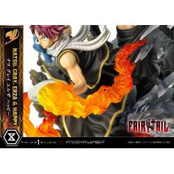 Fairy Tail Estatua PVC 1/7 Natsu, Gray, Erza, Happy Deluxe Bonus Version 57 cm