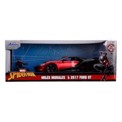 SpiderMan Vehículo 1/24 2017 Ford GT Miles Morales JADA