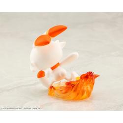 Pokémon Estatua ARTFXJ PVC 1/8 Victor & Scorbunny 21 cm  Kotobukiya