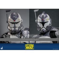 Star Wars: The Clone Wars Figura 1/6 Clone Commander Wolffe 30 cm Hot Toys 