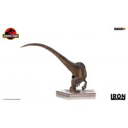 Parque Jurásico Estatua 1/10 Art Scale Crouching Velociraptor 29 cm