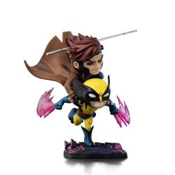 X-Men 97 Minifigura Mini Co. PVC Gambito y Lobezno 23 cm  Iron Studios