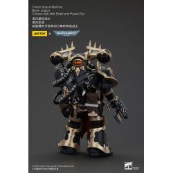 Warhammer 40k Actionfigur Chaos Space Marines Black Legion Chosen with Bolt Pistol and Power Fist 20 cm  Joy Toy (CN)