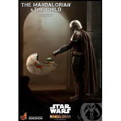 Star Wars: Deluxe The Mandalorian and The Child 1:6 Scale Figure Set