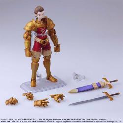 Final Fantasy Tactics Figura Bring Arts Delita Heiral 14 cm  Square-Enix