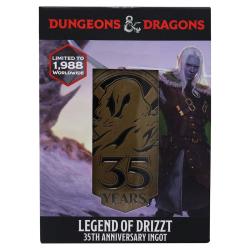 Dragones y Mazmorras Lingote 35th Anniversary Legend of Drizzt Limited Edition FaNaTtik 