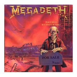 Megadeth Figura Retro Peace sells... but who´s buying 20 cm