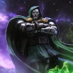 The Infinity Gauntlet Marvel Legends Diorama Estatua 1/10 Art Scale Doctor Doom 30 cm Iron Studios 