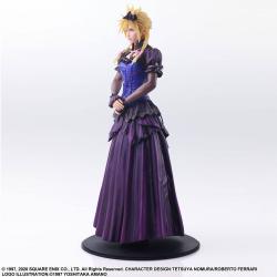 Final Fantasy VII Remake Static Arts Gallery Estatua Cloud Strife Dress Ver. 28 cm  Square-Enix 