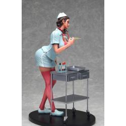Original Character Vol. 4 Statue 1/5.5 Pin Up Girl Beth The Nurse Ver. Brown Hair 28 cm