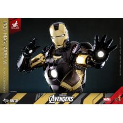 IRON MAN MARK VII (BLACK & GOLD VERSION) HOT TOYS EXCLUSIVE 2500UNITS