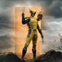 Deadpool 3 Estatua 1/10 Art Scale Wolverine & Headpool 22 cm Iron Studios 