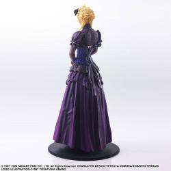 Final Fantasy VII Remake Static Arts Gallery Estatua Cloud Strife Dress Ver. 28 cm  Square-Enix 