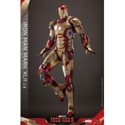 Iron Man 3 Figura Movie Masterpiece Diecast 1/6 Iron Man Mark XLII (2.0) 32 cm HOT TOYS