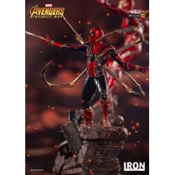 Vengadores Infinity War Estatua BDS Art Scale 1/10 Iron Spider-Man 26 cm