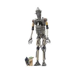 IG-12, GROGU & ANZELLAN SET 3 FIGURAS 9,5 & 2,5 CM STAR WARS: THE MANDALORIAN THE VINTAGE COLLECTION HASBRO