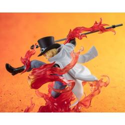 One Piece Figuarts ZERO Extra Battle Estatua PVC Sabo Fire Fist Rook Check 19 cm  Bandai Tamashii Nations 