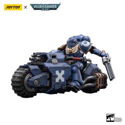 Warhammer 40k Vehículo 1/18 Ultramarines Outrider Bike 22 cm   Joy Toy (CN) 