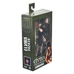 Elvira, reina de las tinieblas Figura Clothed Commando Elvira 20 cm NECA